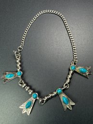 Squash Blossom South Western Bracelet