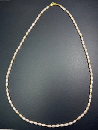 Vintage Seed Pearl Necklace
