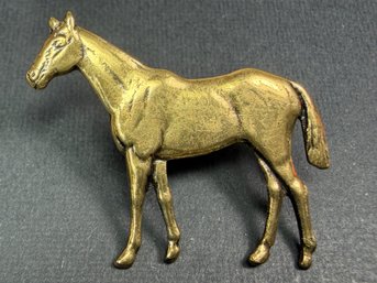 Hunter Horse Silhouette Pin