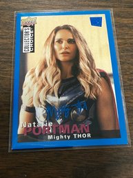 2023 Upper Deck Marvel Studios Thor: Love And Thunder Friends From Work Trading Card Featuring Natalie Portman