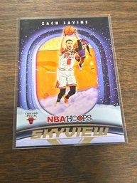 2023-24 Panini NBA Hoops Skyview Insert #18 Zach LaVine Basketball Trading Card