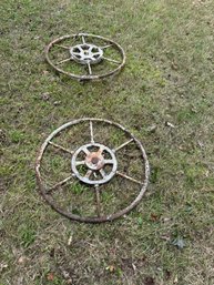 Antique Metal Wheels