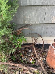 Farm Implement Lawn Art