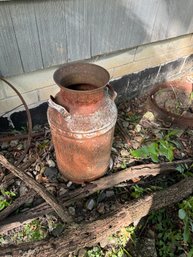 Antique Metal Milk Can