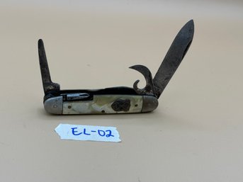 Rare Vintage MOP Boy Scouts Pocket Knife