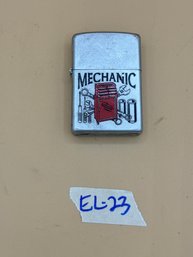 Vintage Mechanic Zippo Lighter