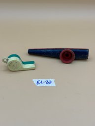 Vintage Kazoo And Whistle