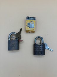 Antique Locks With Keys