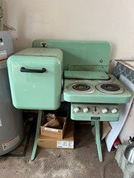 Mid Century Modern 1960's Electrochef Stovetop And Oven