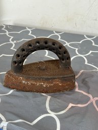 Antique Black Handled Iron