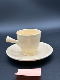 Vintage Fiesta Ware Cup And Saucers