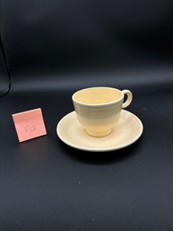 Vintage Fiesta Ware Cup And Saucers
