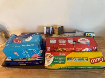 Kitchen Lot Of Bags Wrap Wax Paper Reynolds And More!
