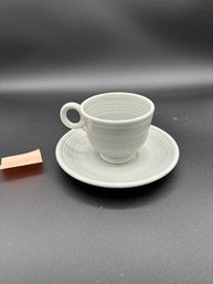 Vintage Fiesta Ware Cup And Saucers