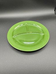 Vintage Fiesta Ware Divided Plate