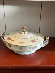 Rose China Lidded Casserole Dish