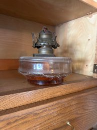 Vintage Oil Lamp Base