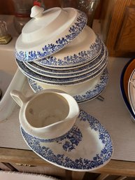 Antique Set Of Dishes