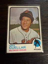 1973 Topps Baseball #470 Mike Cuellar Trading Card