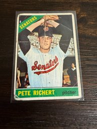 1966 Topps Pete Richert #95 Baseball Card