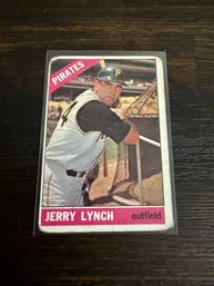 1966 Topps Jerry Lynch #182 Pittsburgh Pirates Baseball Card