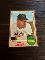 1968 Topps Hal Lanier #436 Baseball Trading Card