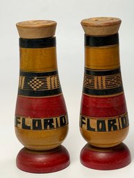 Florida Souvenir  Wood Vintage Salt And Pepper Shaker Set - Review Photos