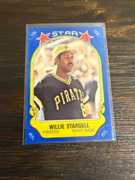 1981 Fleer Star Stickers Willie Stargell Card #15