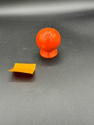 Vintage Fiesta Ware Orange Salt Or Pepper