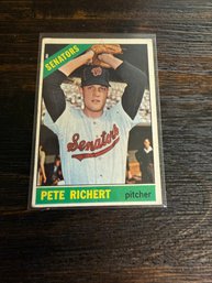 1966 Topps Pete Richert #95 Baseball Card