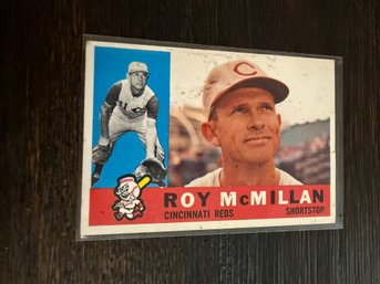 1960 Topps Roy McMillan Baseball Card
