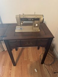 Wards Signature Sewing Machine Table Model UHT J285C