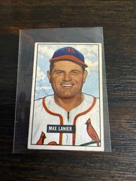 1951 Bowman #230 Max Lanier Baseball Trading Card