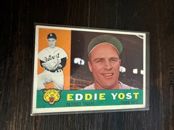1960 Topps Eddie Yost Baseball Card