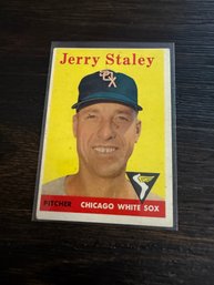 1958 Topps Jerry Staley #412 Baseball Card