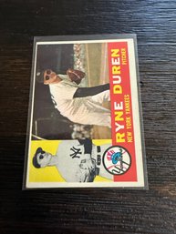 1960 Topps Ryne Duren #204 Baseball Card