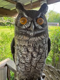 Lawn / Outdoor Great Horned Owl Scarecrow For Bird PreventIon
