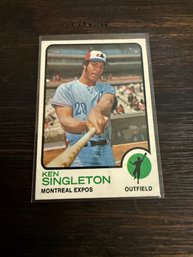 1973 Topps Ken Singleton #232 Baseball Trading Card