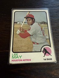 1973 Topps #135 Lee May Baseball Card