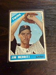 1966 Topps Jim Merritt #97 Baseball Card
