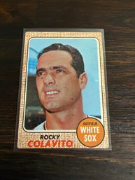 1968 Topps #99 Rocky Colavito Baseball Card