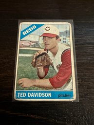 1966 Topps #89 Ted Davidson Baseball Card