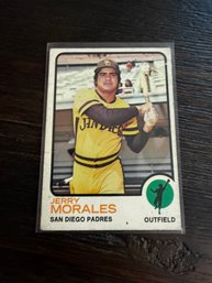 1973 Topps Jerry Morales Baseball Card