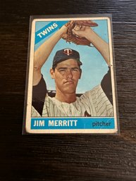 1966 Topps Jim Merritt #97 Baseball Card