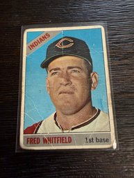 1966 Topps #88 Fred Whitfield Baseball Card