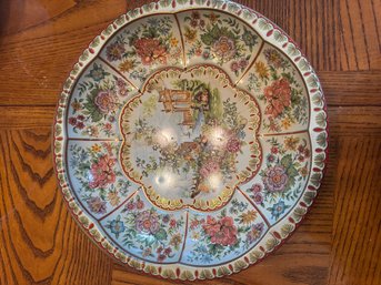 Daher Decorative Ware 1971 Tin Bowl Or Dish