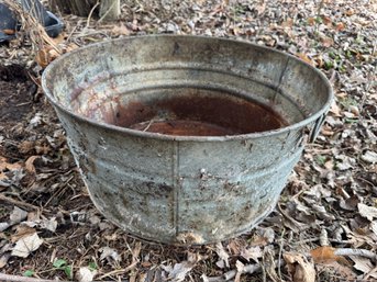 Galvanized Tub