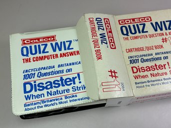 Coleco Quiz Whiz Disaster Vintage Game 11