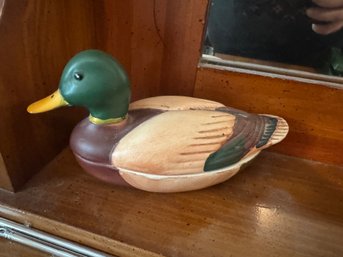 Avon Vintage Ceramic Duck Dish