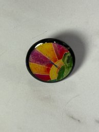 Vintage Colorful Pin